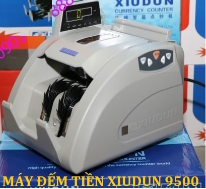 Máy đếm tiền Xiudun 9500 mới nhất hiện nay